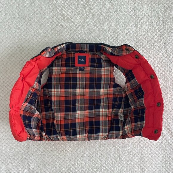 Baby Gap Old Navy Cat & Jack Boys Puffer Vests & Corduroy Overall Lot 12 18 24M - Picture 13 of 16